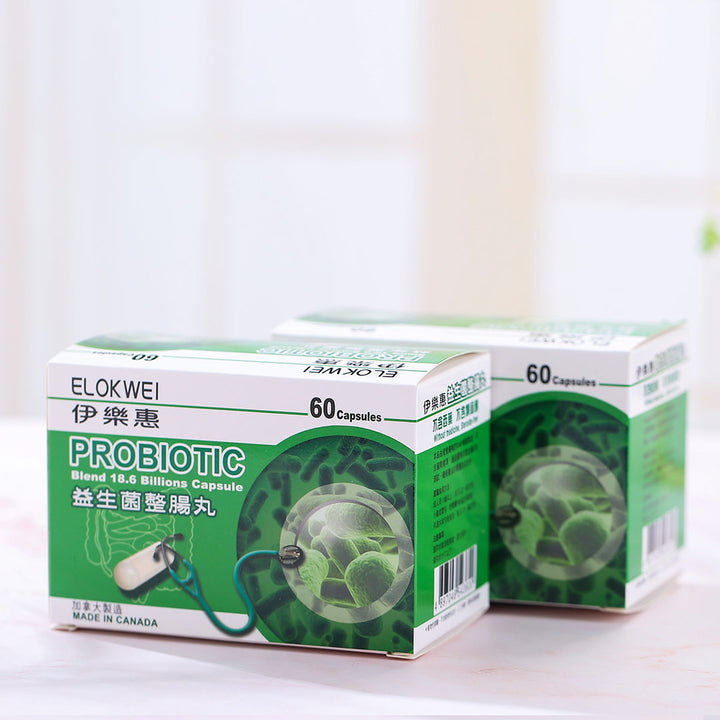 伊樂惠 益生菌整腸丸 (60粒膠囊)