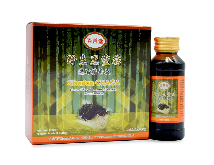 百善堂 野生黑靈菇濃縮精華液 (2瓶)