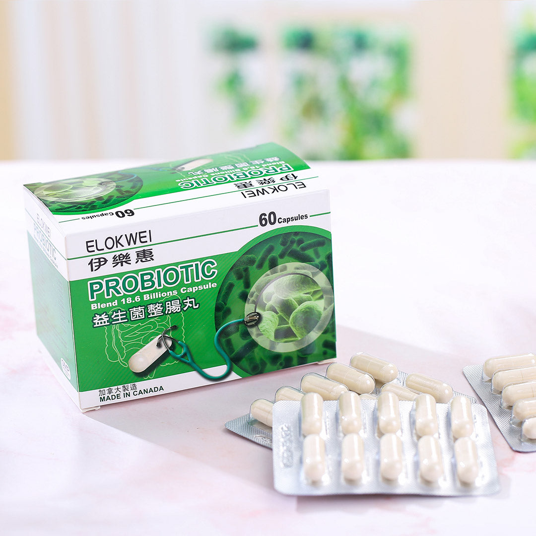 伊樂惠 益生菌整腸丸 (60粒膠囊)