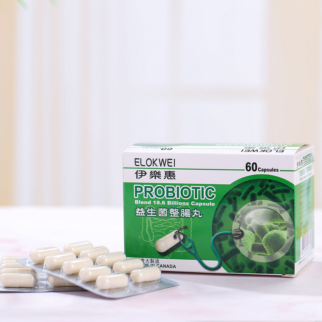 伊樂惠 益生菌整腸丸 (60粒膠囊)